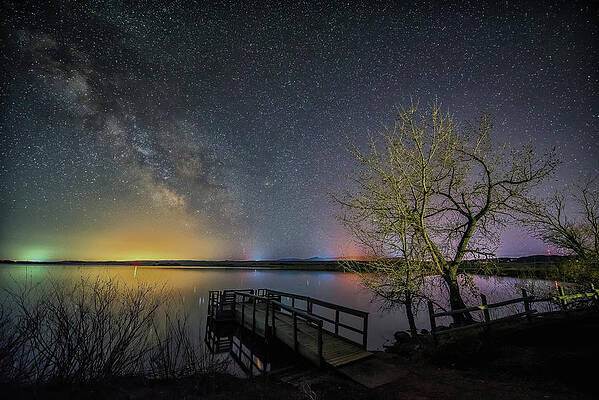 Bear Butte Lake Reflections by Fiskr Larsen Bear Butte Lake Reflections by Fiskr Larsen
