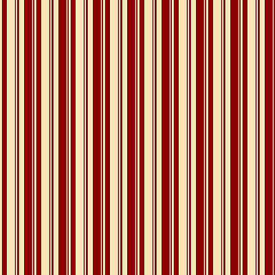 [ Thumbnail: Beige and Dark Red Colored Lined/Striped Pattern Acrylic Print ]