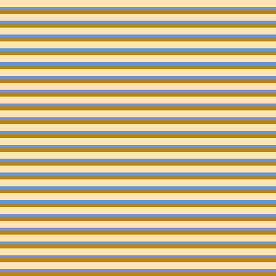 [ Thumbnail: Beige, Cornflower Blue, and Dark Goldenrod Colored Pattern of Stripes Tote Bag ]