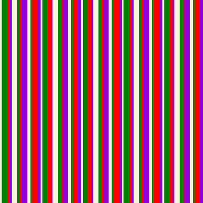 [ Thumbnail: Beige, Green, Red, and Dark Violet Colored Stripes/Lines Pattern Duvet Cover ]