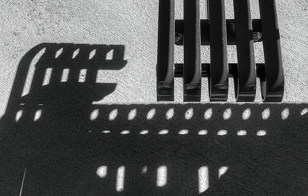 Bench And Shadow Patterns by Gary Slawsky Bench And Shadow Patterns by Gary Slawsky