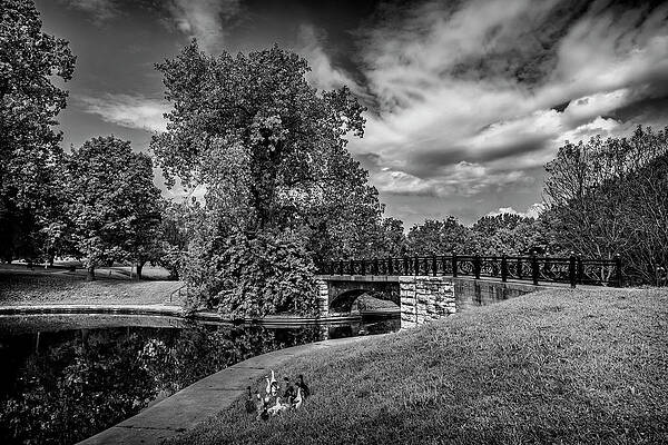 Benton Park with Ducks and Clouds BnW GRK3630_09082020-HDR5111 by Greg Kluempers Benton Park with Ducks and Clouds BnW GRK3630_09082020-HDR5111 by Greg Kluempers