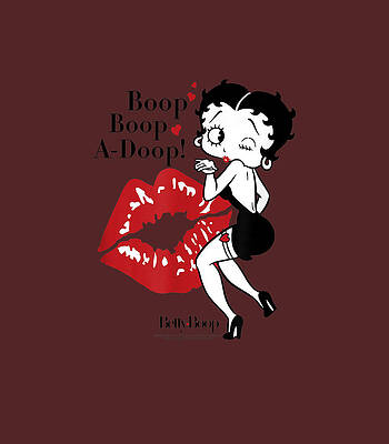 Betty Boop Blowing Kisses by Betty