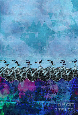 Bicycle Stop 2 by Diana Rajala Bicycle Stop 2 by Diana Rajala