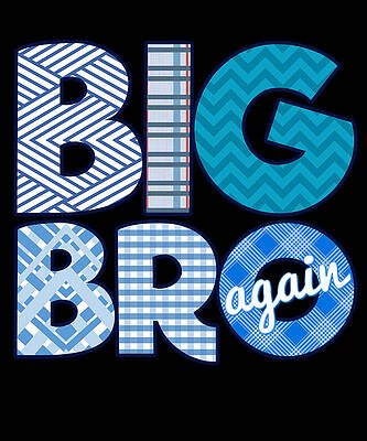 Wall Art - Digital Art - Big Bro Brother Again by Flippin Sweet Gear