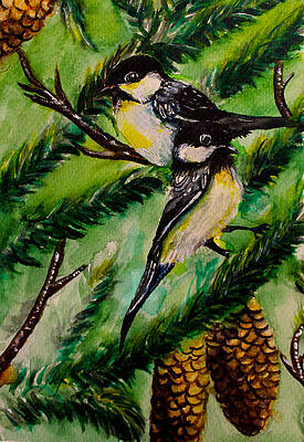 Bird Love 4 by Medea Ioseliani Bird Love 4 by Medea Ioseliani