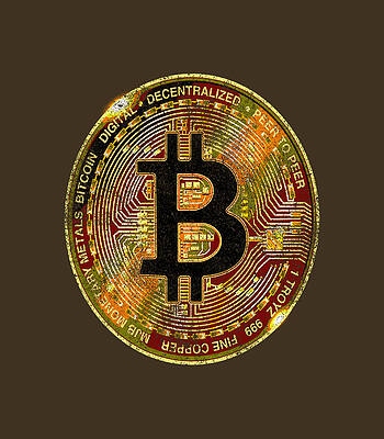 Bitcoin Logo Emblem Cryptocurrency Blockchains Bitcoin Pullover by Jie Taqwa