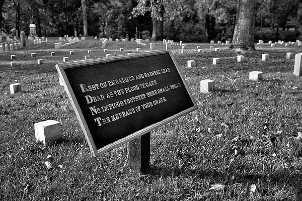Wall Art - Photograph - Bivouac - Embalmed and Sainted Dead by American Landscapes