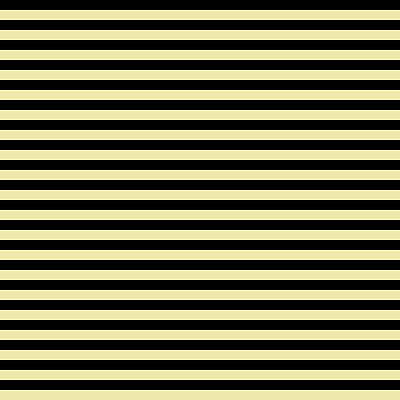 [ Thumbnail: Black and Pale Goldenrod Colored Stripes Pattern Shower Curtain ]