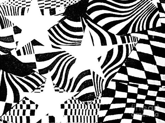 Black and White Painting-10 by Katerina Stamatelos Black and White Painting-10 by Katerina Stamatelos