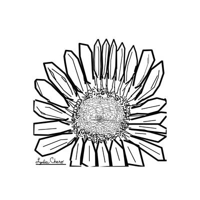 Black And White Sunflower Drawings Fine Art America Choose your favorite black and white sunflower drawings from millions of available designs. black and white sunflower drawings