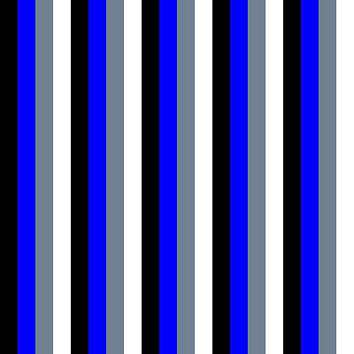 [ Thumbnail: Black, Blue, Slate Gray, and White Colored Stripes/Lines Pattern Duvet Cover ]