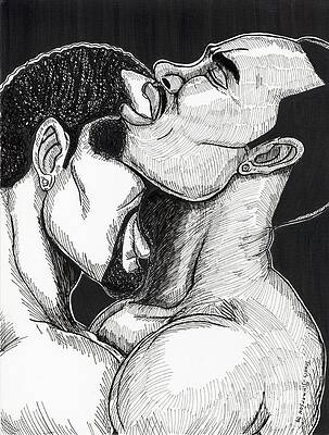 Gay Erotica Drawings - Fine Art America