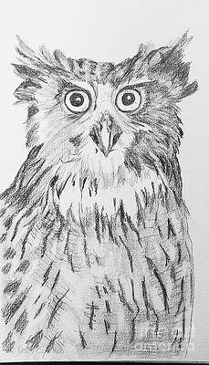 Blakiston's Fish Owl by Mary Capriole Blakiston's Fish Owl by Mary Capriole