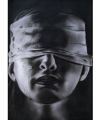 Blindfolded Photograph by Ester McGuire - Fine Art America