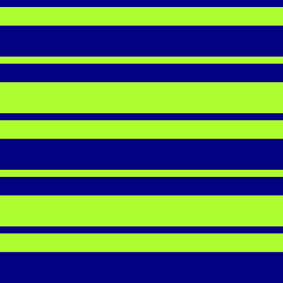 [ Thumbnail: Blue and Light Green Colored Lined/Striped Pattern Tapestry ]