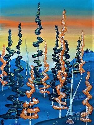 Blue and Orange by April Reilly Blue and Orange by April Reilly