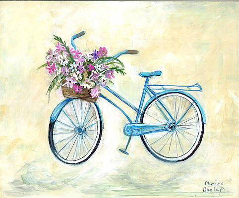 Blue Bike by Marilyn Dunlap Blue Bike by Marilyn Dunlap