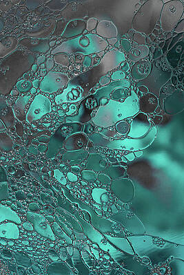 Blue Bubble Glass Abstract by Bruce Pritchett Blue Bubble Glass Abstract by Bruce Pritchett
