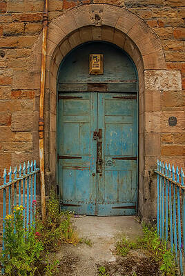 Blue Door - Dunbar by Matthew Irvin Blue Door - Dunbar by Matthew Irvin