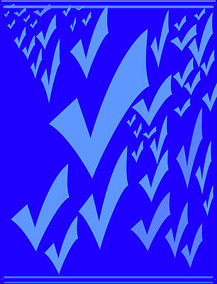 Blue on Blue by Marie Jamieson Blue on Blue by Marie Jamieson