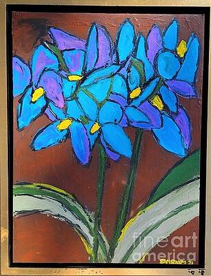 Blue Orchids by Mark SanSouci Blue Orchids by Mark SanSouci