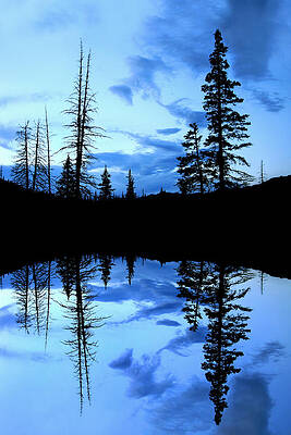 Blue reflexion by Stephan Rapp