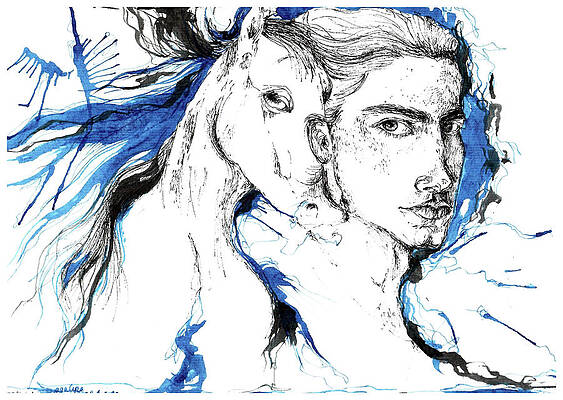 Blue unity by Ada Vera Petkovic