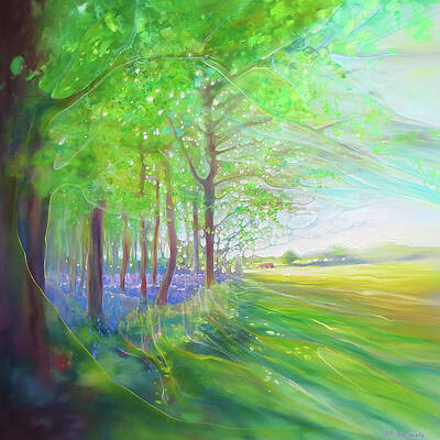 Bluebell Field by Gill Bustamante Bluebell Field by Gill Bustamante