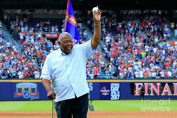 Wall Art - Photograph - Bobby Cox and Hank Aaron by Daniel Shirey