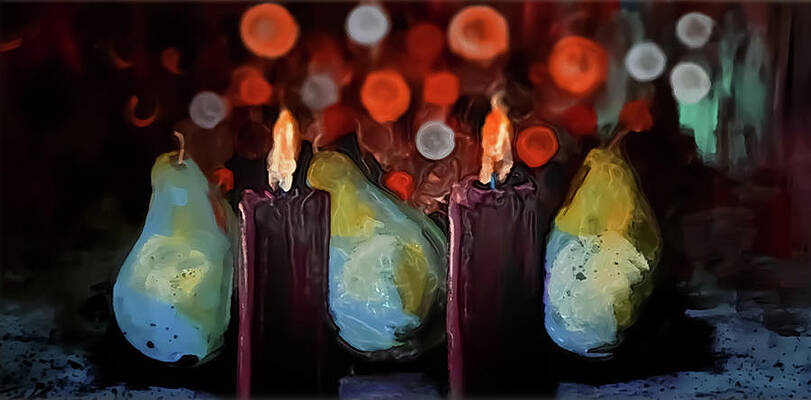 Candle Painting with Candle Wax, Blue Moose Art Gallery, Fort
