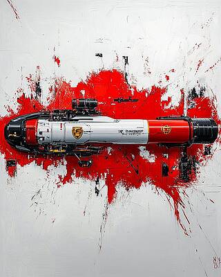 Wall Art - Digital Art - Bold Cannon Energy by Max Freeman
