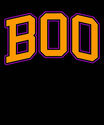 Wall Art - Digital Art - Boo Halloween by Flippin Sweet Gear