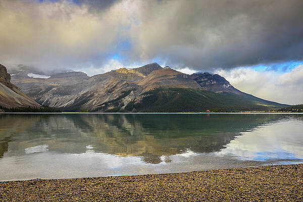 Bow Lake Reflection by Dan Sproul Bow Lake Reflection by Dan Sproul