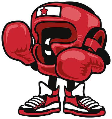 Wall Art - Digital Art - Boxing Champion by Long Shot