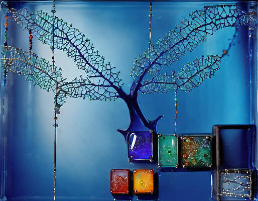 Wall Art - Digital Art - Branching Structures by Eris And AI