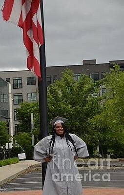 Wall Art - Photograph - Brandice Celebrates by Serbennia Davis