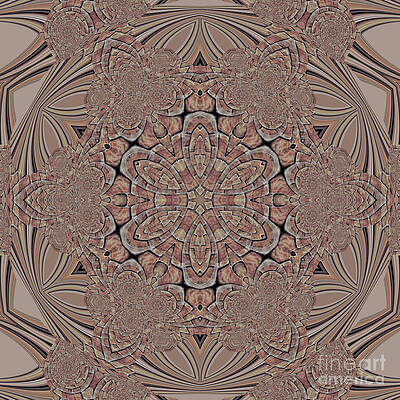 Brick Wall Circle Kaleidoscope by Charles Robinson Brick Wall Circle Kaleidoscope by Charles Robinson
