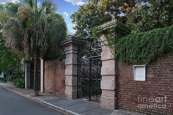 Brick Wall - Sword Gate Home by Dale Powell Brick Wall - Sword Gate Home by Dale Powell