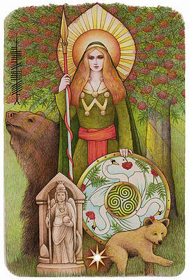 Brighid and the Rowan by Yuri Leitch Brighid and the Rowan by Yuri Leitch