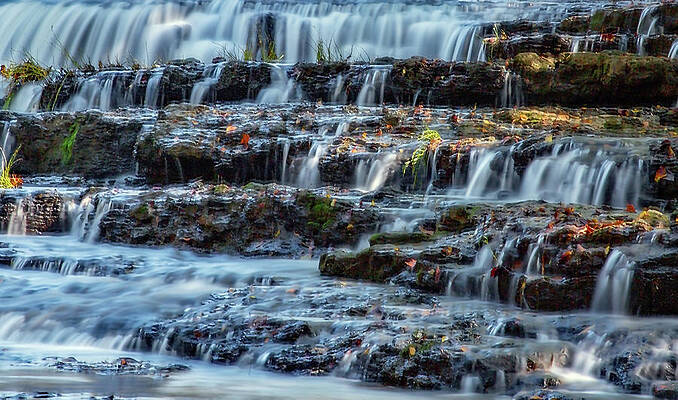 Wall Art - Photograph - Burgess Falls II by Gina Fitzhugh