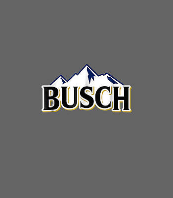 Busch Beer Mountains Logo by Black