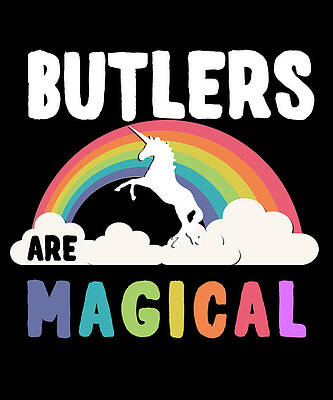 Wall Art - Digital Art - Butlers Are Magical by Flippin Sweet Gear