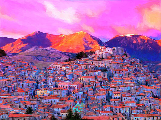 Calabria Sunset by Dominic Piperata Calabria Sunset by Dominic Piperata