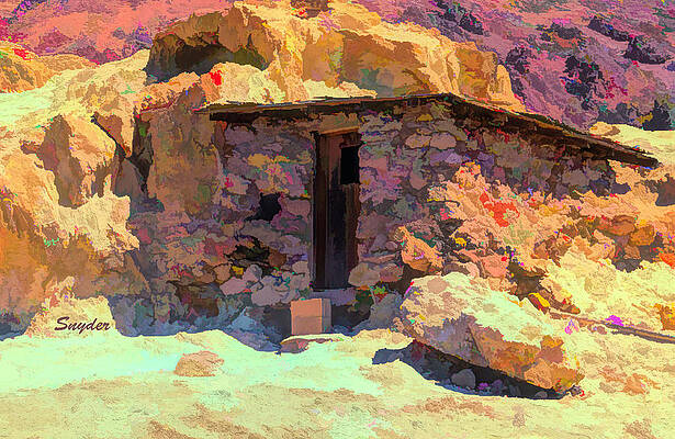 Calico Ghost Town Mining Shack Detail by Snyder Calico Ghost Town Mining Shack Detail by Snyder