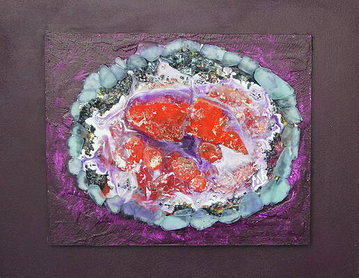 Caliente Geode by Madeleine Arnett Caliente Geode by Madeleine Arnett
