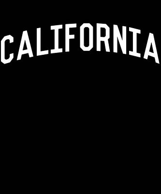 Wall Art - Digital Art - California by Flippin Sweet Gear