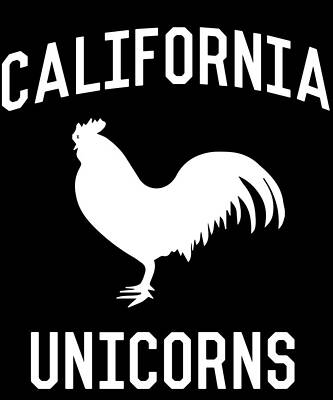 Wall Art - Digital Art - California Unicorns by Flippin Sweet Gear