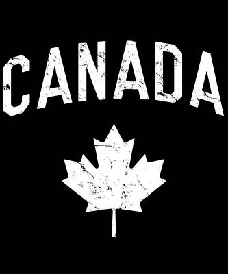 Wall Art - Digital Art - Canada Maple Leaf by Flippin Sweet Gear