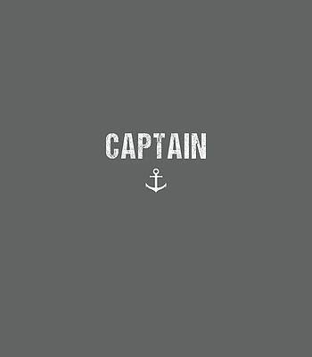 Captain Boat Owner Novelty by Morgan Kaycee